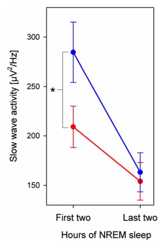 Muscle repair happens mostly during deep sleep — growth hormone peaks there, so recovery tracks your nights.